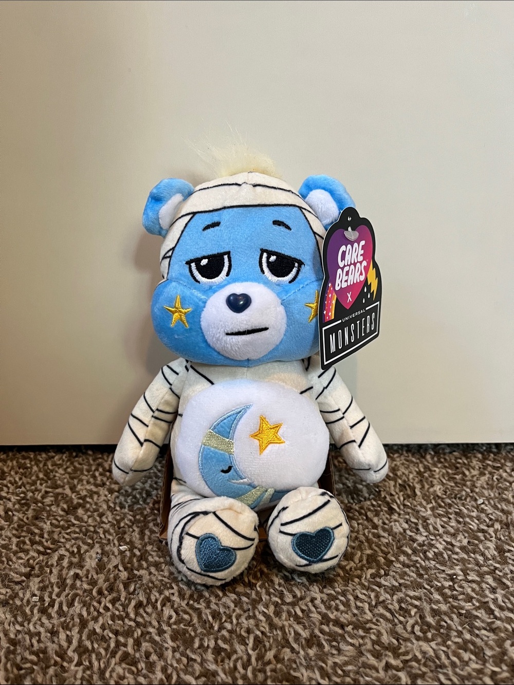 Care Bears Universal Monsters - Bedtime Bear as The Mummy plush